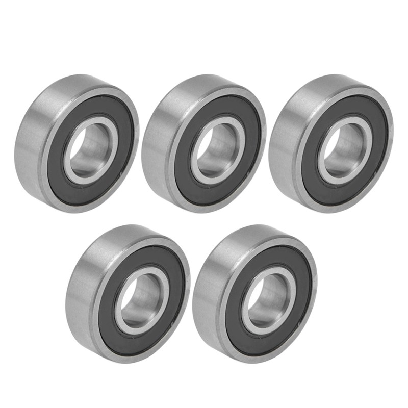 10PCS Miniature Ball Bearings High Accuracy Rubber Sealed Deep Groove
