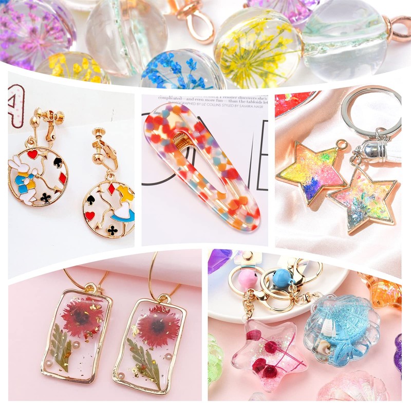 UNOKKI Resin Set, UV Resin Starter Kit Set, Beginner, Resin