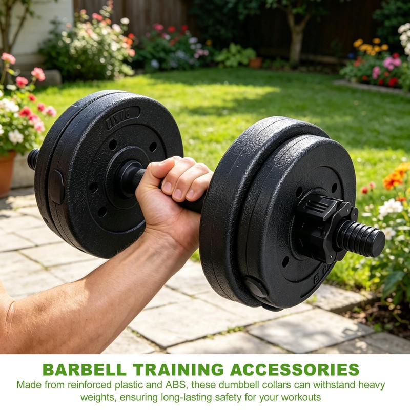 4 Pcs Barbell Clamps, 30 mm Ol ympic Barbell Clips(4