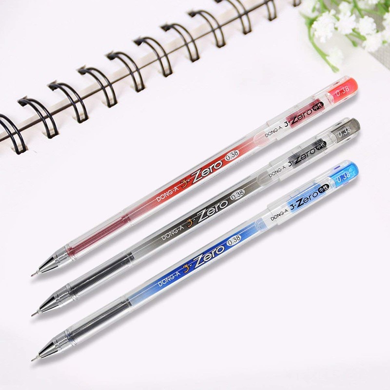 LOVENIMEN Gel Ink Rollerball Pens, Dong-a 0.38 mm, Fine Point
