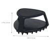SAFIGLE Men Beard Brush and Scalp Scrubber Hair Wash Comb