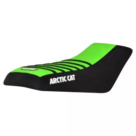 Enjoy Mfg Arctic Cat 250 300 400 454 500 4x4 2x4 Seat Cover BLACK-FLO GREEN-BLK RIBS #277