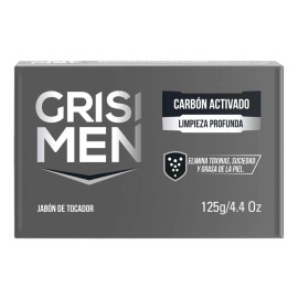 Jabón Barra Grisi Men Carbón Activado 125g