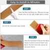 Floor Transition Strip 2" Self Adhesive Flat Vinyl Flooring Transitions