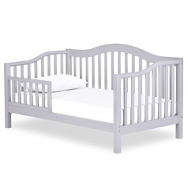 Dream On Me Austin Toddler Day Bed in Pebble Grey, Greenguard Gold Certified