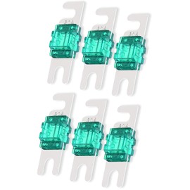Greluma Pack of 6 30A Mini ANL Fuses for Automobile Marine Audio Video System Electronic Fuse