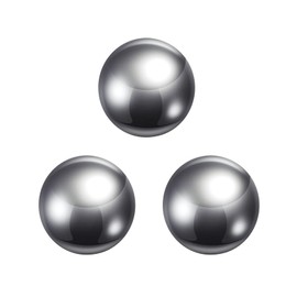 sourcing map 3pcs Precision Balls 24mm Diameter G200 201 Stainless Steel for Bearings