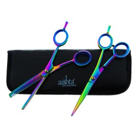 Estuche De Tijeras Para Estilista / Barber / Peluquero 5.5 Color Multicolor