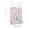 2 Piezas Gorro Secado Rápido para Niñas Toalla Absorbente de