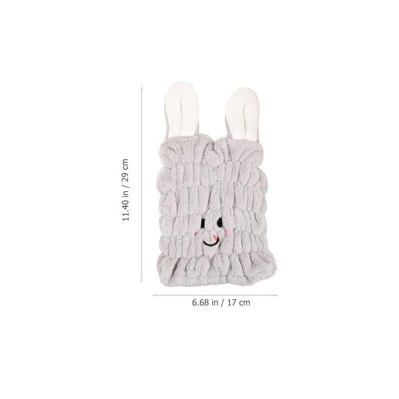 2 Piezas Gorro Secado Rápido para Niñas Toalla Absorbente de
