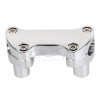 Unbranded Chrome 2" Risers 1" Handlebar Clamp For Harley Softail
