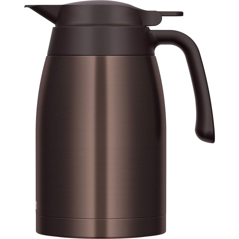 Thermos Stainless Pot TTB-1500 DBW, 6.3 cups (1.5 L), Dark