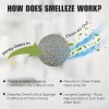 SMELLEZE Reusable Cooking Odor Eliminator Deodorizer: Rid Smell Out 150