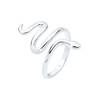 Elli Women's Snake Ring Loop Statement in 925 Sterling Silver,