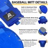 AzReference Sliding Mitt, Baseball Softball Sliding Glove for Adult, Universal