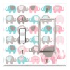 Graphics Wallplates - Elephant - Toggle Rocker/GFCI Combo Wall Plate