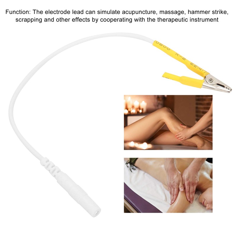 20Pcs TENS Wire Cable Clip - BesCable Electrode Leadd Wires