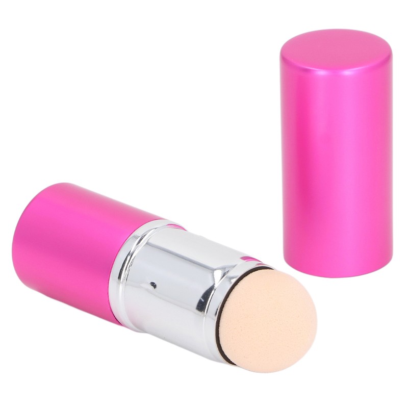 2 in 1 Oil Absorbing Volcanic Face Roller Retractable Foundation