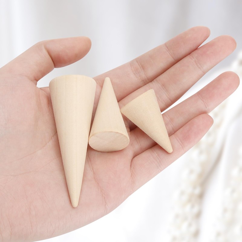 KUKUVR 3 Pieces Finger Ring Display Stand for Selling (Small+Medium+Large)