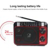 Portable Shortwave Radio FM AM SW Bluetooth 5.0 Multifunction Multi