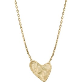 Skagen Damen Anja Hearts Goldfarbene Messing-Halskette, SKJ5009710