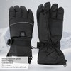 One Pair Heated Gloves 3 Level Temperature Touchscreen Anti Slip