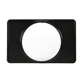 Keenso Air Vent Gauge Pod Adaptor, Black Air Vent Gauge Pod Adaptor Gloss Air Conditioner Vent Gauge Mount Replacement for Mk4 RHD LHD