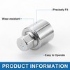 A ABSOPRO Wheel Lock Lugnut Type J Anti-theft Screw Nut