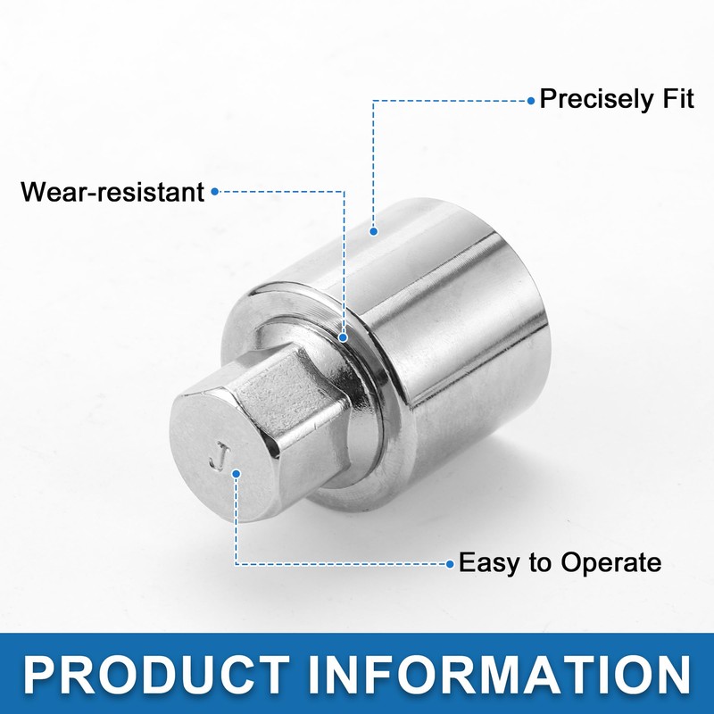 A ABSOPRO Wheel Lock Lugnut Type J Anti-theft Screw Nut