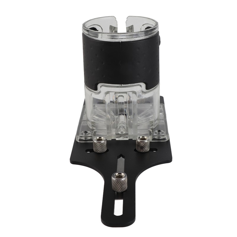 2 in 1 Slotting Bracket Woodworking Router Base for Cabinet