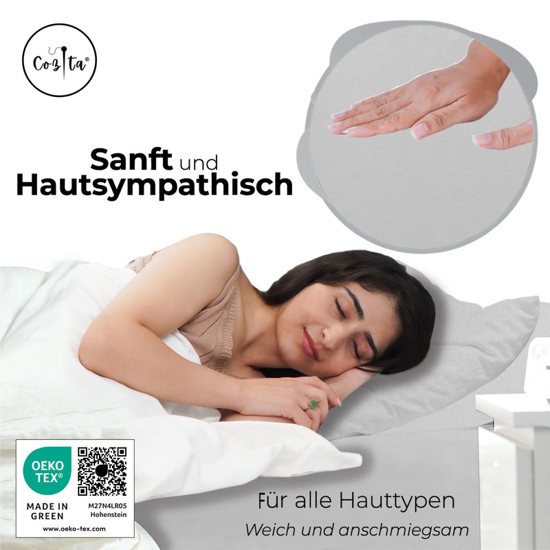 Cozita Basics Fitted Sheet 90 x 200 cm - 100%