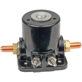 DB Electrical OMC Starter Solenoid - Replacement for Insulated Ground 4-Terminal 12 Volts Intermittent Duty - for OMC Marine Outboards & Other Inboard/Outboard Power Tilt & Trim Motor Applications