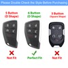 Aoocar Leather Key Fob Cover, Compatible with 2021-2025 2026 GMC