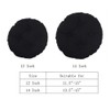 Augld Bar Stool Cushion Soft Velvet Padded Round Stool Cover