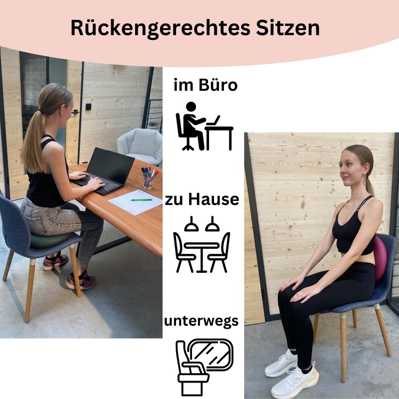 Fitness-Freund Balance Cushion 33 cm (Black)