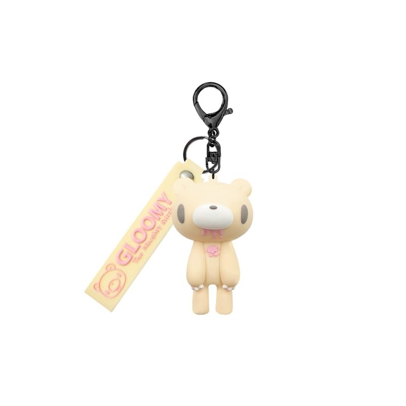 Groomy Key Ring with Figure MILK TEA 8203 104