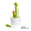 Takara Tomy Boon Brush Cactus CACTI White Bottle Rack Accessory