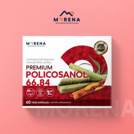 Morena Premium Policosanol 66.84mg 60 Tablets / 모레나 프리미엄 폴리코사놀 66.84mg 60정