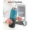 BUZIO 2 Water Bottle Filter Replacements, Carbon Filters for Bottles
