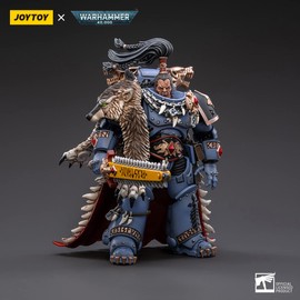 JOYTOY Warhammer 40K Space Wolves 1/18 Action Figures Space Wolves Ragnar Blackmane Model Collection