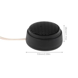 DriSentri Car Tweeters, 2pcs Universal 1000W Car Speaker Dome Tweeter Sound Vehicle Auto Music Stereo Modified Loud Speakers