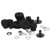 21Pcs Cymbal Replacement Accessories Felts Sleeves Wing Nuts Washers for