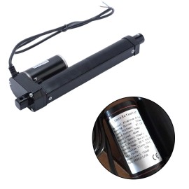 DasMarine 2"-12" Stroke Linear Actuator w/Mounting Bracket 12V DC 225LBS 900N 10mm/s Speed - 150mm (6 in)
