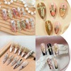 Yudisho 22 piezas de adornos de uñas en forma de