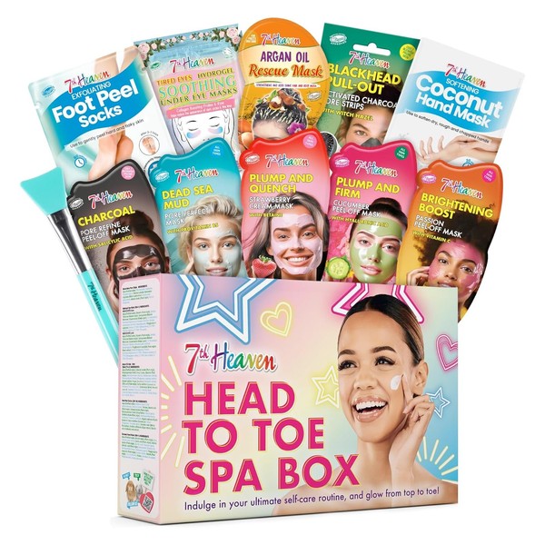 7th Heaven Head to Toe Spa Box Skincare Gift Set