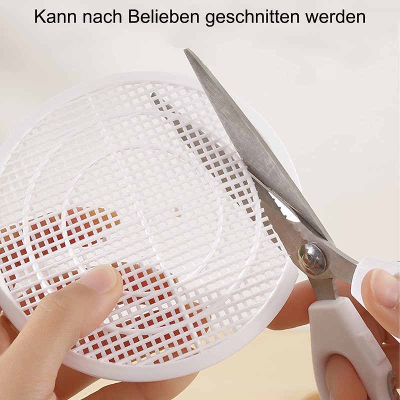 Catelves Pack of 2 Shower Strainer Hair Catcher Shower Drain