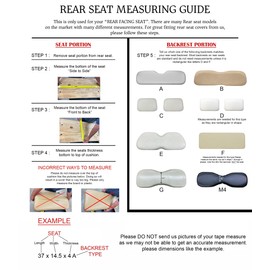 Yamaha G-2 And G-9 "STAPLE ON" Golf Cart Seat Cover With Matching Rear Facing Seat Cover (Solid Color) Choose From 30 Colors, Custom Golf Cart Seat Covers, Handmade-Golf-Cart-Seat-Covers, Up To Par Covers