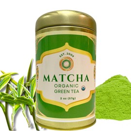 The Green Teahouse Organic Matcha Green Tea Powder, 2 oz