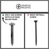Spartan Mounts Heavy-Duty Flashlight Mount Compatible with MagLite C-Size |