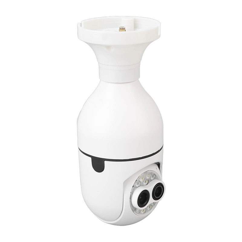 Dual Lens Camera 110 to 250V Sound and Light Alert